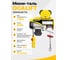 Мини таль передвижная LITELIFT PA-250 125/250кг 12м 220в 0,51 кВт на электрокаретке ltpa250t12 2