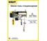 Мини таль стационарная LITELIFT PA-1000 500/1000 кг, 12 м, 220 В, 1,8 кВт, электрическая ltpa1000n12 2