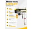 Мини таль стационарная LITELIFT PA-1000 500/1000 кг, 12 м, 220 В, 1,8 кВт, электрическая ltpa1000n12 3