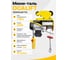 Мини таль передвижная LITELIFT PA-1200 600/1200кг 12м 220в 1,9 кВт на электрокаретке ltpa1200t12 3