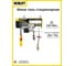Мини таль стационарная LITELIFT PA-500 250/500 кг, 20 м, 220 В, 1,02 кВт, электрическая ltpa500n20 2