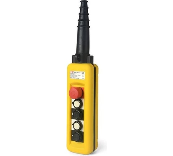 Пульт кнопочный HLT XAC-A4813 4 кнопки, 1 скорость, аварийная кнопка Стоп, IP65 085-12-012