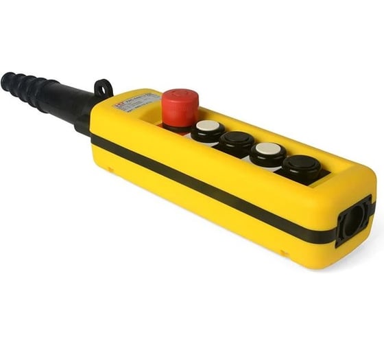 Пульт кнопочный HLT XAC-A4813 4 кнопки, 1 скорость, аварийная кнопка Стоп, IP65 085-12-012