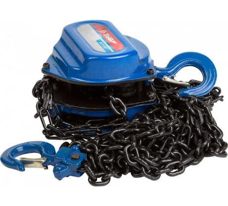 Ручная цепная шестеренная таль ЗУБР Профессионал 5 т, 3 м 3081-5_z01