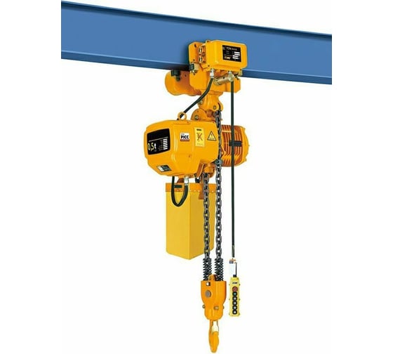 Электрическая цепная таль TOR ТЭЦП HHBD0.5-01T, 0,5 т, 12 м 380В 1004090