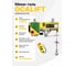Мини таль электрическая стационарная OCALIFT PRO PA-1200 600/1200кг 12м радиоуправление 220в pro1200n12rc 2