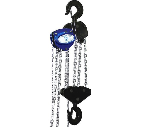 Ручная цепная таль Tractel Tralift 10Т 4F 9M 89938-9