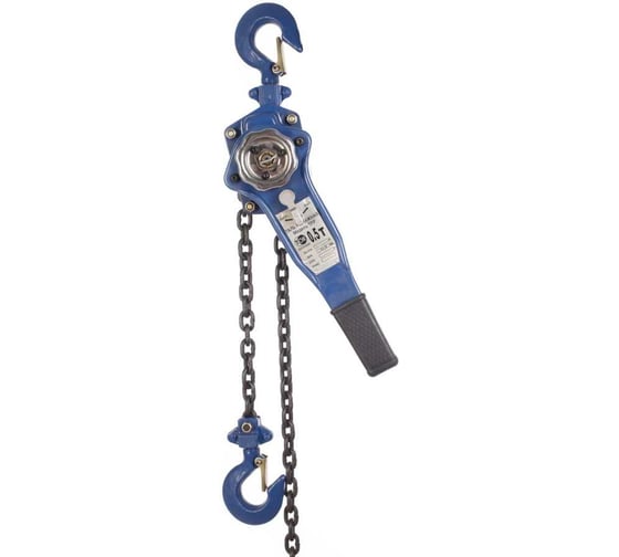 Таль ручная шестеренная TOR ТРШш (HSH-D) 0,5 т 3 м под шуруповёрт 1025503 1