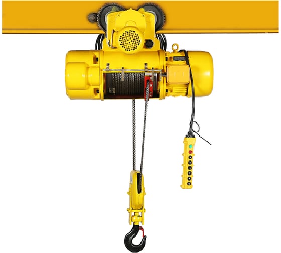 Электрическая канатная таль Центр грузоподъемного оборудования TEHNOLIFT тип CD1 Q = 2,0 т H = 9 м 380 v (с эл. тележкой) 4687206398375 1