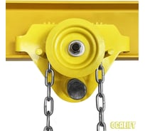 Тележка на двутавр ДОРА GCL OCALIFT 2т 3м УСВ ручная с приводом dr20003lh