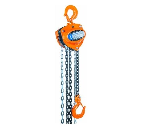 Ручная цепная таль Haklift грузоподъёмность 1 т, высота подъёма 3 метра KTHA1000
