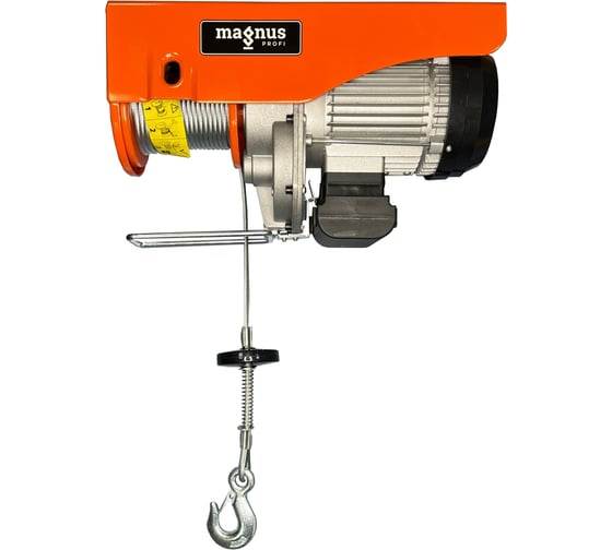 Стационарная мини электрическая таль Magnus Profi MEH, 600/1200 кг, 6/12 м, 220В SZ060151