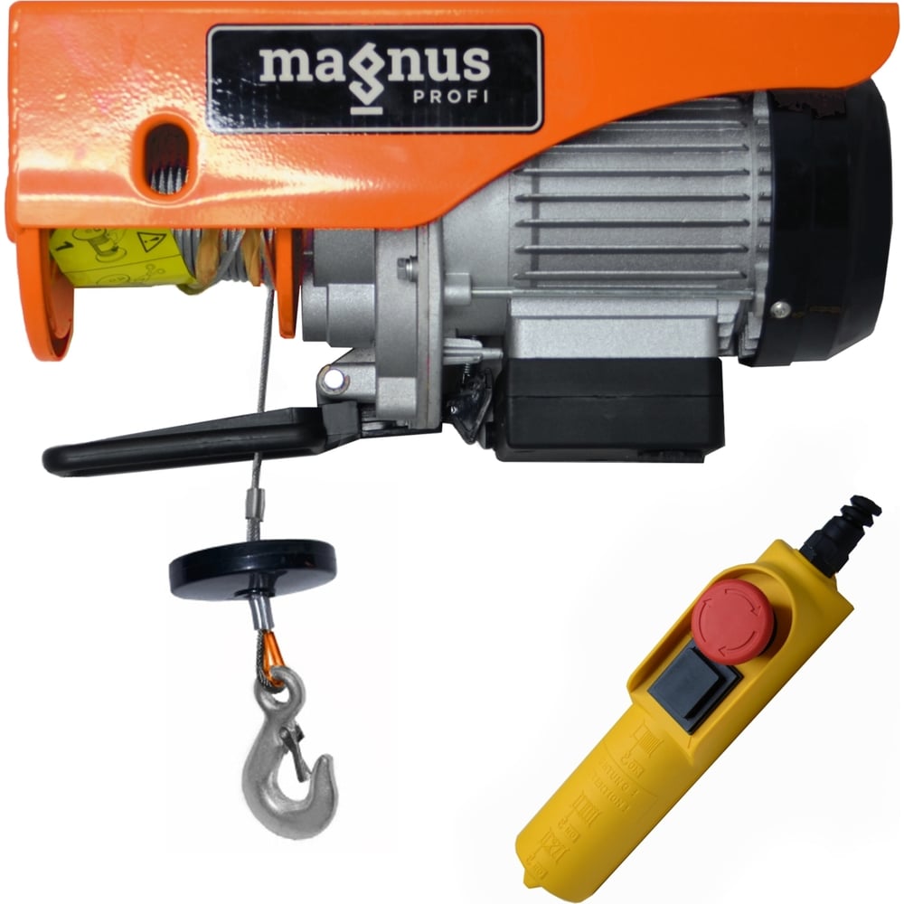 Стационарная мини электрическая таль Magnus Profi MEH, 250/500 кг, 6/12 ...