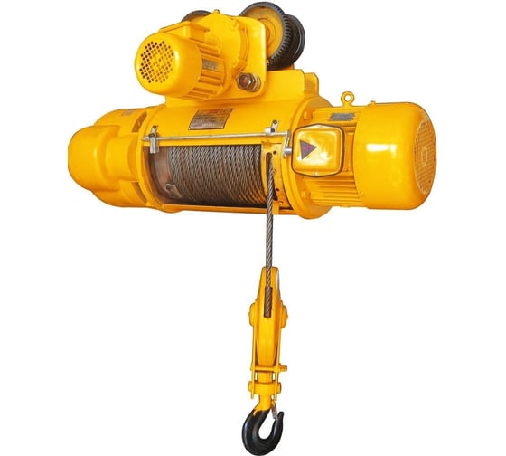 Таль электрическая TOR канатная ТЭ500-561 г/п 5т Н-36м полиспаст 2/1 ск подъема 8 м/мин, ск передвижения 20 м/мин, У1 -40 +40 380В/50Гц/24В пульт 6 кнопок с аварийной кнопкой СТОП +ключ-марка (Россия) 1040525