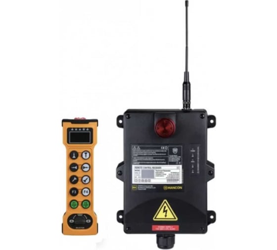 Промышленное радиоуправление Hancon, 10 двухскоростных кнопок, дисплей, переключатель устройства HT-CU-10D MATE PRO 1