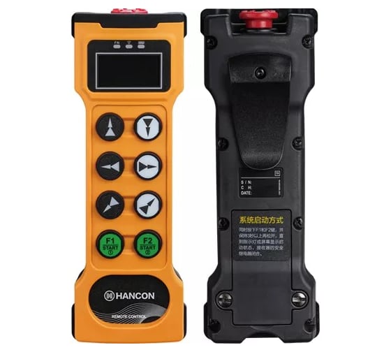 Промышленное радиоуправление HANCON Hancon, 8 двухскоростных кнопок, дисплей HT-CU-8D MATE