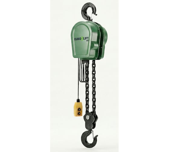 Таль электрическая цепная EURO-LIFT DHS 3,2т 12м 220В, 1,5кВт 1,1м/мин 00-00007617