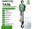 Таль электрическая цепная EURO-LIFT DHS 3,2т 12м 220В, 1,5кВт 1,1м/мин 00-00007617 1