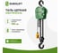 Таль электрическая цепная EURO-LIFT DHS 3,2т 6м 220В, 1,5кВт 1,1м/мин 00-00007616 2
