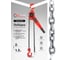 Лебедка подвесная трещоточная Forcekraft 2т (длина цепи - 1.5м) FK-TRC7020(48588) 2