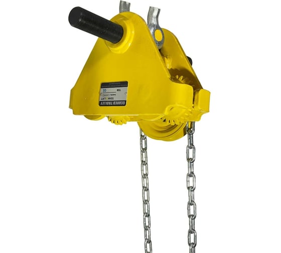 Тележка с цепью для талей TEHNOLIFT тип ATG, 2 т, 3 м 4687202157464