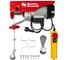 Электрическая таль QUATTRO ELEMENTI TL-250 550 Вт, 125/250 кг, трос 12 м, блок полиспаст в компл. 793-688 5