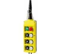 Пульт управления Giovenzana для двухскор. моторов, двухрядный (6 кн. + 1 аварийная кн. + 1 кн. Start, 6 движ.) PLB08D6/E