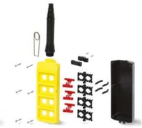 Двухрядный корпус для ПУ GIOVENZANA 8 отверстий PLB08K