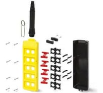 Двухрядный корпус для пульта управления GIOVENZANA 10 отверстий PLB10K