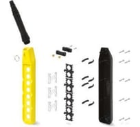 Однорядный корпус для пульта управления GIOVENZANA, 8 отверстий PL08K