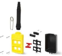 Двухрядный корпус для пульта управления GIOVENZANA 4 отверстий PLB04K