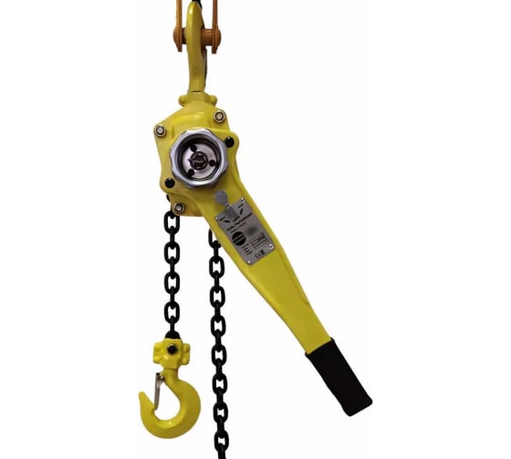 Ручная рычажная таль OCALIFT CLEVER цепная 1,5 т, 3 м цепь глазированная 8кл G80 cl15003