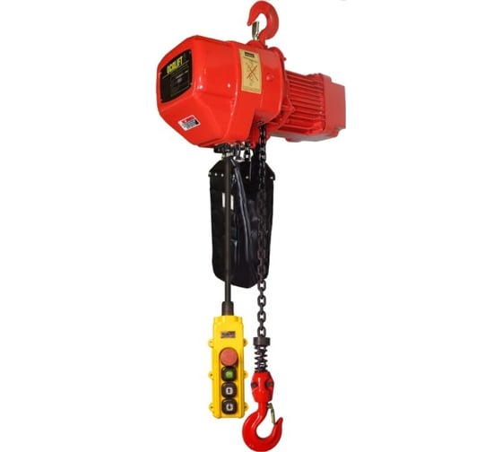 Таль на крюке для высотных работ OCALIFT H005-01s 0,5 т, 70 м, 380 в OCAH00501SN70m