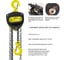 Ручная шестеренная цепная таль OCALIFT SEVERE ТРШ 20 т, 6 м Sv200006 5