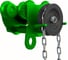 Тележка для ручных талей с цепным приводом HITCH TR100, 2 т, 3 м SZ068955 1