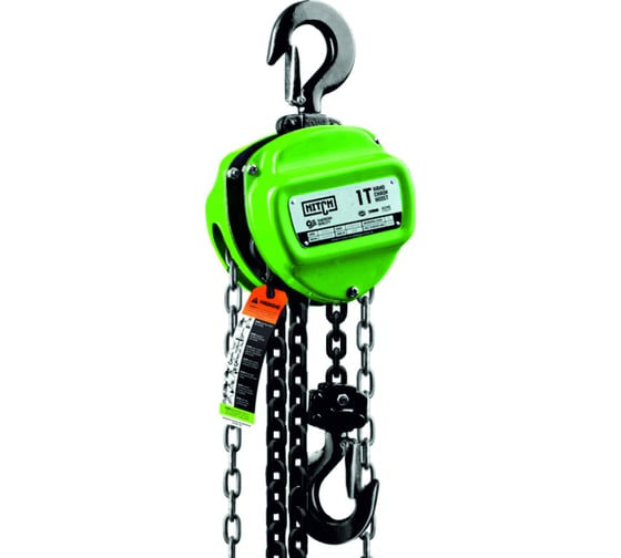 Ручная цепная таль HITCH CH100, 2 т, 6 м SZ060893
