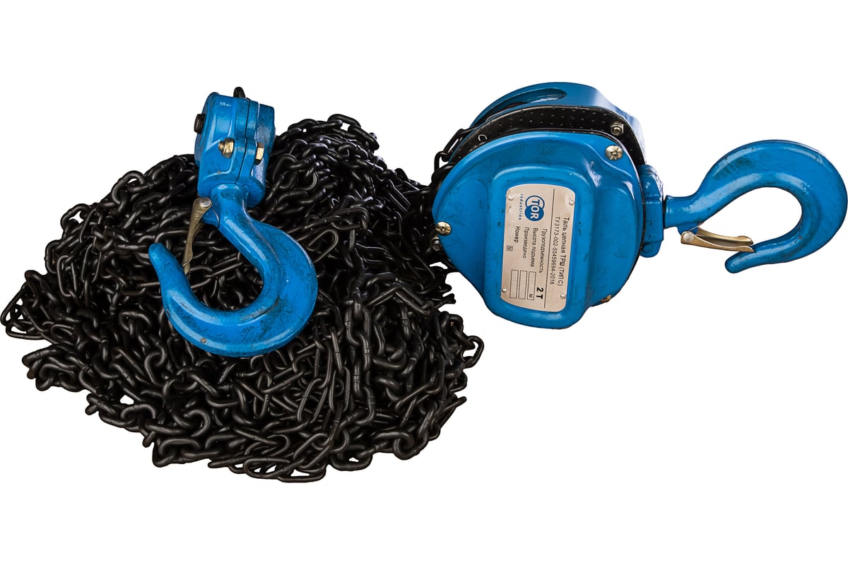 Ручная шестеренная таль TOR ТРШ (C) 2ТХ9М 101291 по цене от 12261 руб ...