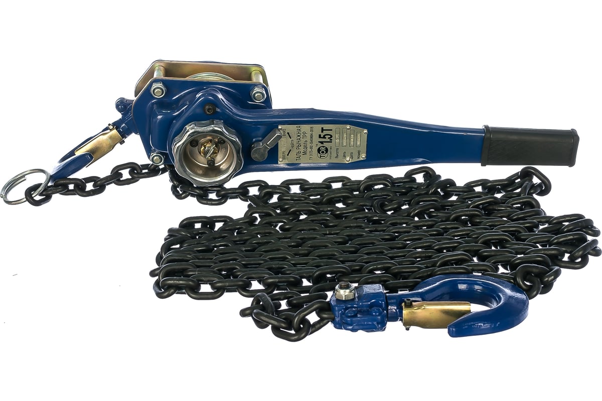 Ручная рычажная таль TOR ТРР-ТРШСР 1,5ТХ6М (тип HSH) 102156 по цене от ...
