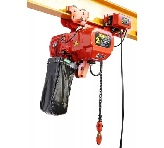 Цепная передвижная таль OCALIFT ТЭЦУСВ 02-01LHS 2 т, 6 м, 380 в, электрическая  OCA0201LHST6m
