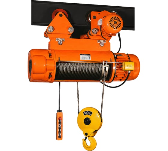 Электрическая канатная таль Сибталь модель CD1 5 т, 12 м, 380v 020 0001 5012
