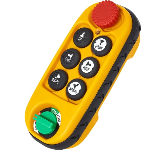 Радиоуправление TELECRANE А24-6D PRO (пульт 6 кнопок, 2 скорости, питание: ac28-456v) 00-00004053
