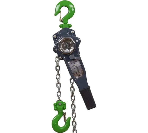 Ручная рычажная таль EURO-LIFT HLB 050, 0,5 т, 3 м 00000228 1