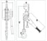 Ручная рычажная таль ABLE LB-II г/п 3,0т/9,0 м 2