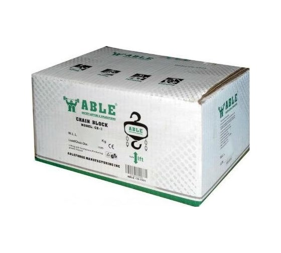 Ручная шестеренчатая таль ABLE CB-II г/п 1,0т/9,0м