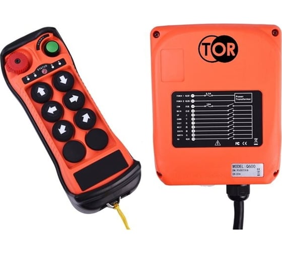 Комплект радиоуправления TOR Q200 (380В, 2 кнопки) 1025067