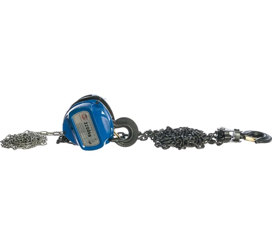 Ручная шестеренная стационарная таль EURO-LIFT ТВ 00000625 (3.2 т, 3 м) 1