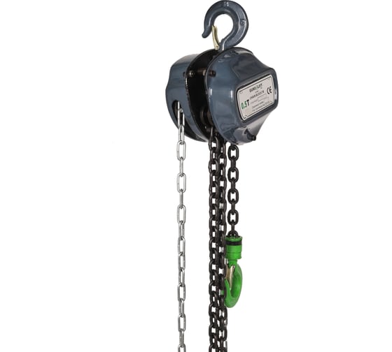 Ручная шестеренная стационарная таль EURO-LIFT ТВ ТРШ 0,5/3 (0.5 т, 3 м)