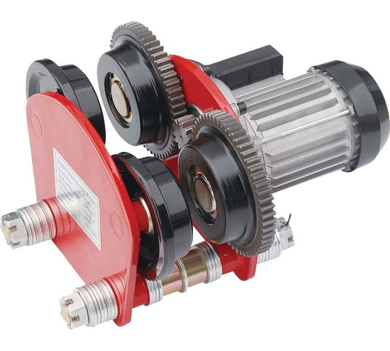 Приводная электрическая каретка EURO-LIFT TD-0.5 00018866 (4-колеса, 0.5 т, 220 В)