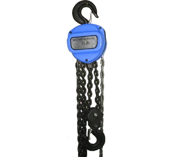 Таль ручная шестеренчатая стационарная (1.0тн, 6.0м аналог ТВ) EURO-LIFT HSC 0011007 1