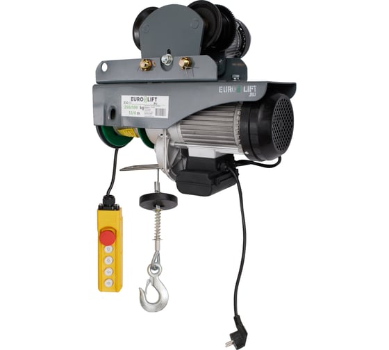 Электрическая передвижная лебедка (250кг/500кг, 220В) EURO-LIFT KX 500 00002842